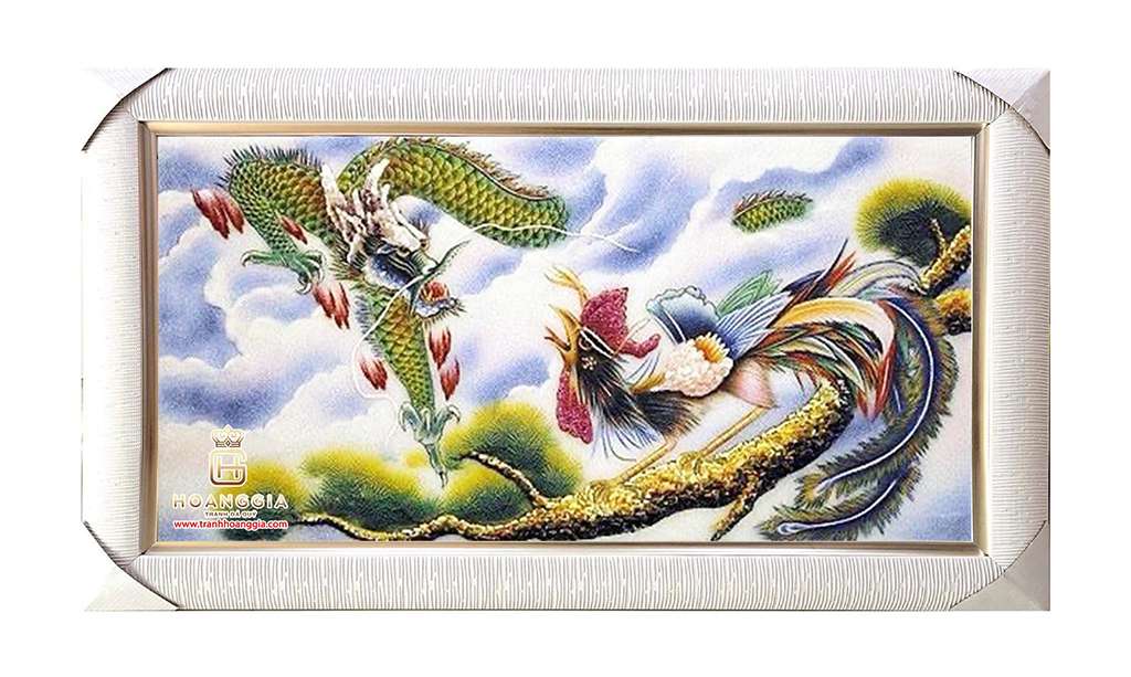 tranh đá quý phong thủy