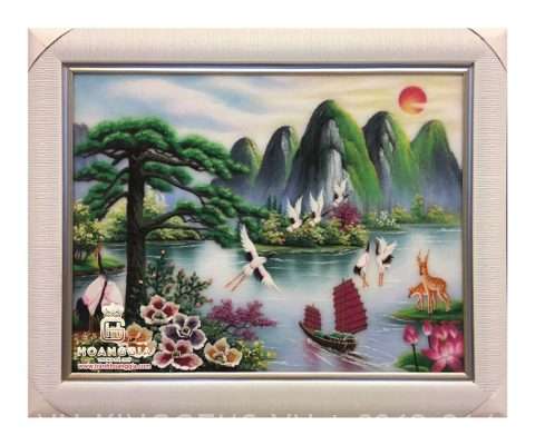 Top 8 loai tranh da quy phong thuy menh kim