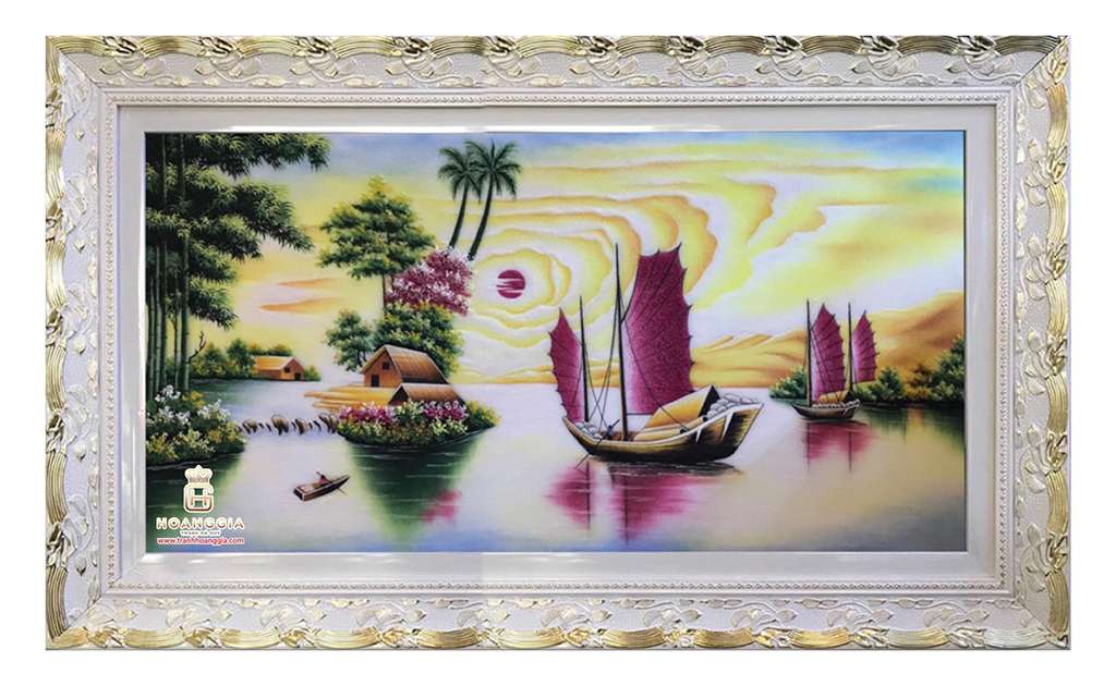 tranh đá quý cao cấp