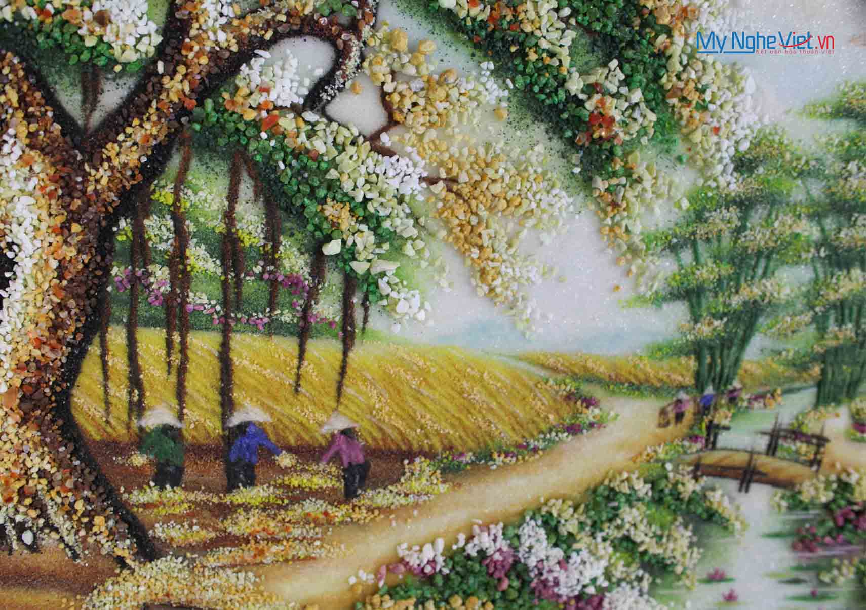 1645237984 400 Tranh lang que Viet Nam dem den khong gian thien 20220307