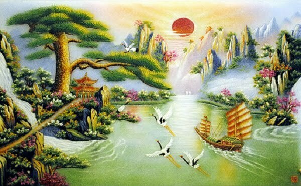 1645241465 155 Buc tranh da quy thuyen buom an chua su may 20220307