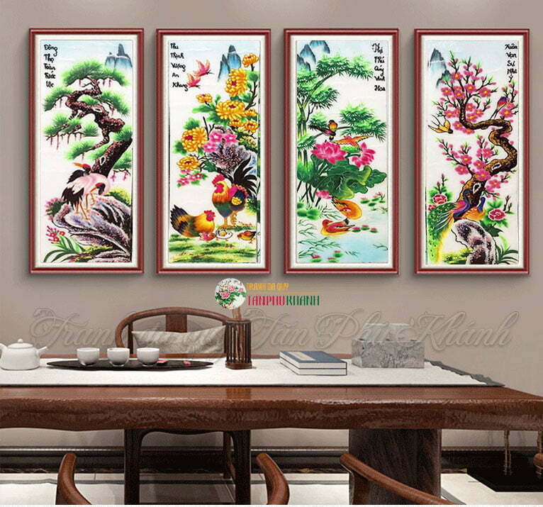 Cách treo tấm tranh đá quý hợp tử vi phong thủy giúp người chủ sở hữu đón lộc năm mới 8 1645755925 551 Cach treo tranh da quy hop phong thuy giup gia 20220307