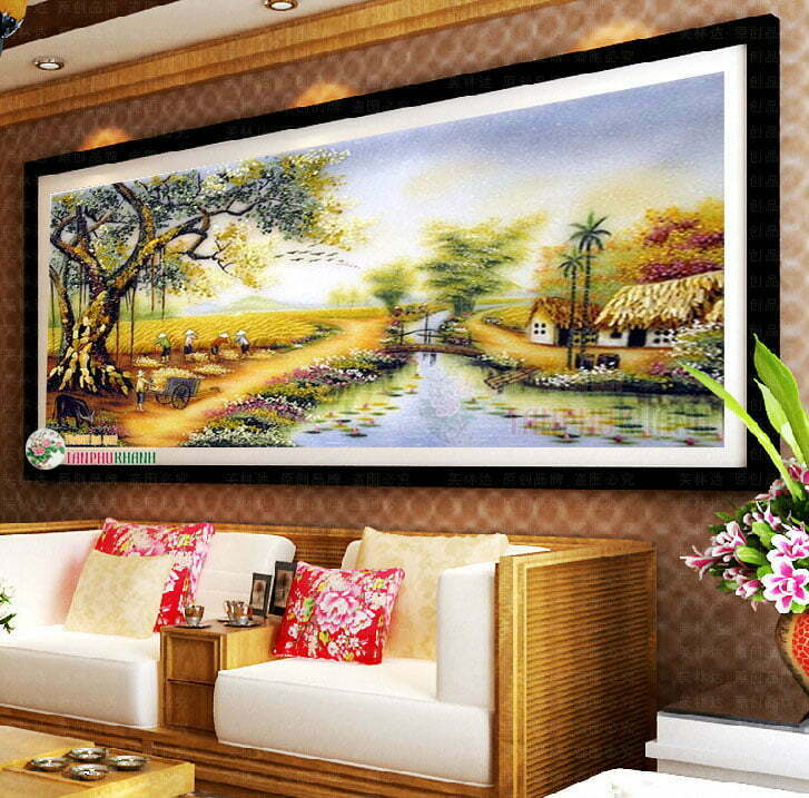 Cách treo tấm tranh đá quý hợp tử vi phong thủy giúp người chủ sở hữu đón lộc năm mới 13 1645755939 374 Cach treo tranh da quy hop phong thuy giup gia 20220307